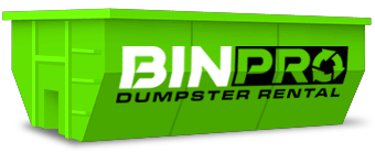 Bin Pro Dumpster Rental Bin in Mankato