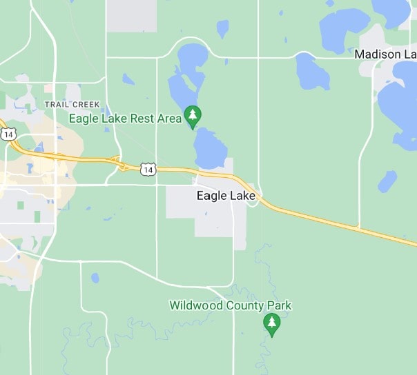 Eagle Lake MN Map